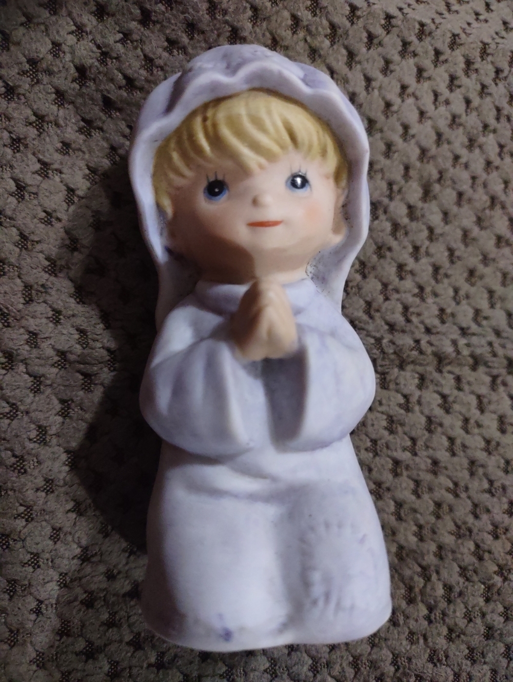 Praying Mary VTG Homco Nativity Set 5602 Replacement Figurine Porcelain EUC 1980